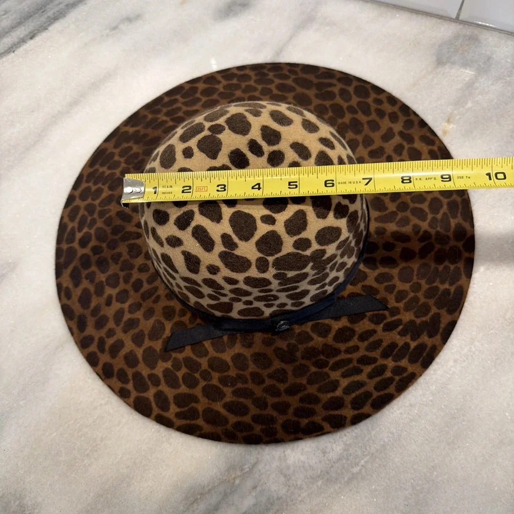 Charlie 1 Horse Jezebelle Leopard Print Hat - Picture 11 of 11